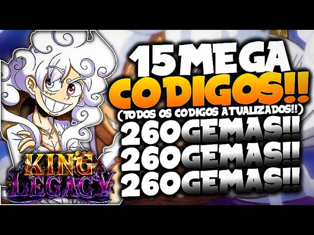 TODOS!! MEGA *EXCLUSIVOS* CODES SECRETOS no KING LEGACY! (new codes update  4.7.1) ROBLOX 