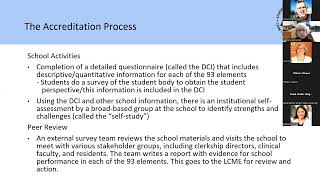 301 Series: Clinical Faculty and the Medical School Accreditation Process: An Overview