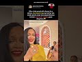 lady tells rihanna she smells good in viral fan photo #rihanna