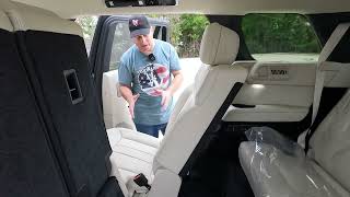 2026 Range Rover Tutorials - How To Gain Access To The Third Row Seats