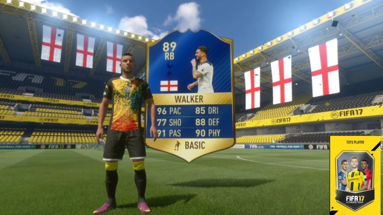FIFA 17- Team Of The Season Kyle Walker