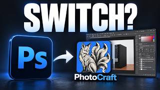 PhotoCraft: Free Photoshop Alternative? Install + PSD Test screenshot 2