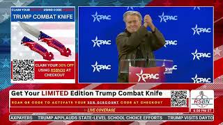 FULL SPEECH: Steve Bannon CPAC 2025 Day One - 2/20/25
