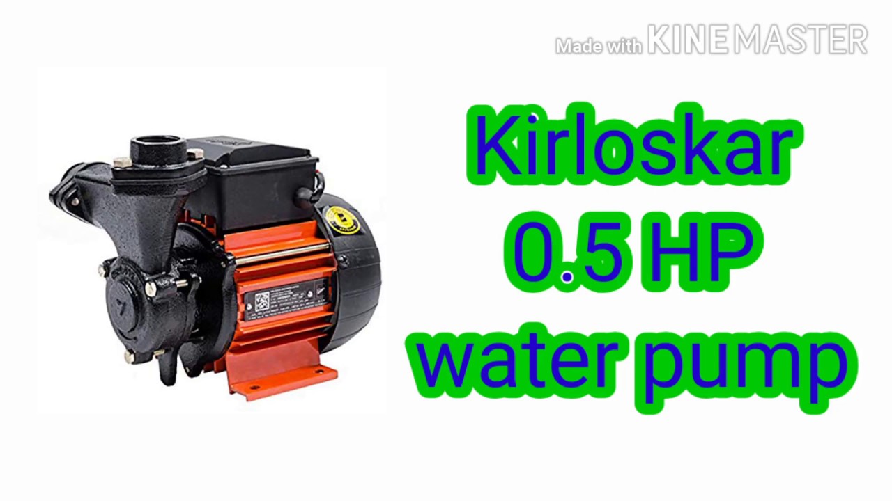 Kirloskar 0.5hp self priming water pump buy online and save up 30