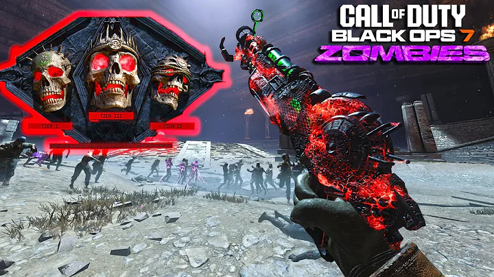 Beating The Ashes Of The Damned Boss Fight In Cursed TIER 3 - BO7 Zombies