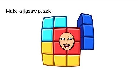 How to make a jigsaw puzzle for Google Classroom/Escape room