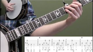 Handsome Molly | Beginner Bluegrass Banjo Lesson With Tab
