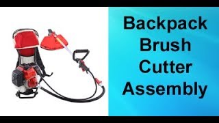 How to Assemble Backpack Brush Cutting Machine  | Krishitool | 9641377575