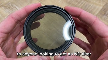 Tiffen 52VND 52mm Variable ND Filter Review