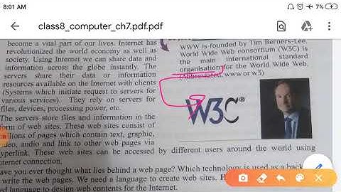 24.8.20 Class 8 Computer Ch.7 Understanding HTML