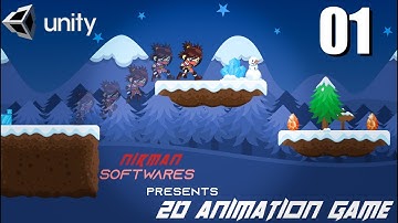 [UNITY] - How To Make 2D Platformer Game - Part 1 | [NIRMAN]