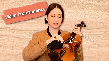5 Basic Violin Maintenance TIPS (+ Free Printable Guide)