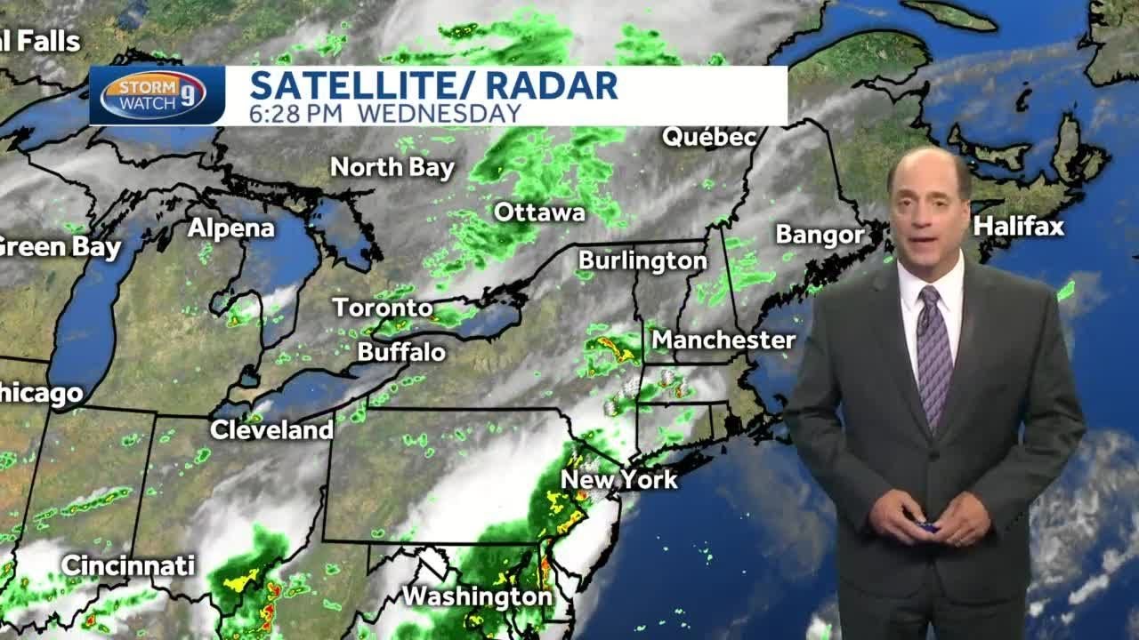 Update: Storm chances Wednesday night, Thursday - YouTube