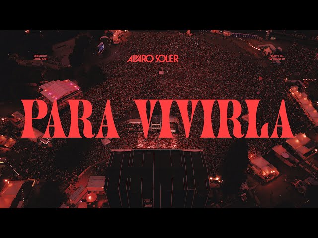 Alvaro Soler - Para Vivirla (Official Live Video)