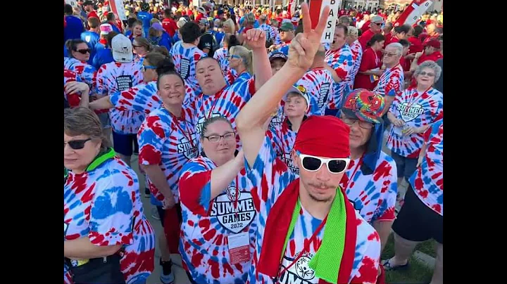 Area 5 Cass County Special Olympics at Summer Games in Terre Haute, Indiana - June 2022