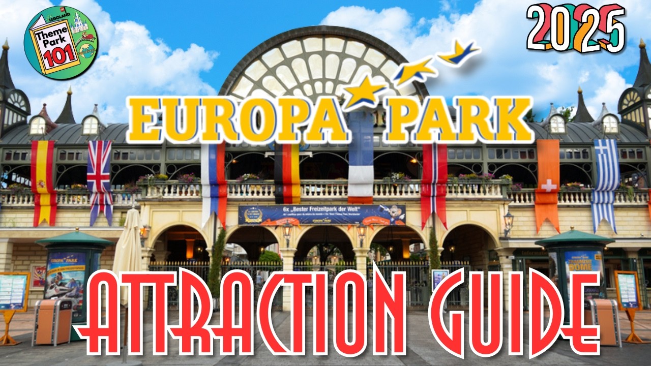 Europa Park RIDES & ATTRACTIONS - 2025 - Germany's BEST & LARGEST Theme Park!