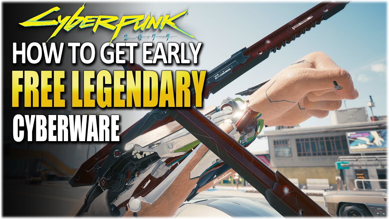 Cyberpunk 2077 How to Get FREE LEGENDARY MANTIS BLADE and MONOWIRE EARLY YouTube