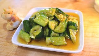Pickles (Tataki cucumber)｜Recipe written by coris cooking