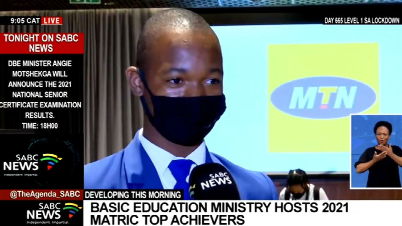Matric 2021 I Basic Education Ministry hosts Top Achievers at a breakfast session in Johannesburg