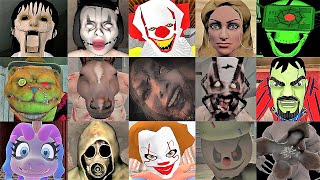 Caught Battle #34 | Resident Evil 8 Grandpa And Granny 3 Teddy Freddy Scary Stranger 3D Riddle Metel screenshot 5