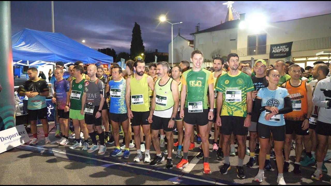 Renato Teixeira e Liliana Silva venceram a 36ª edição da São Silvestre de Esmeriz