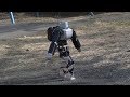 ヒューマノイドロボットによる不整地歩行の実験（The experiment which walks an irregular ground.）