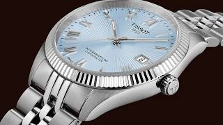 Tissot’s New Ice Blue Ballade COSC Looks Like a Rolex Datejust Alternative