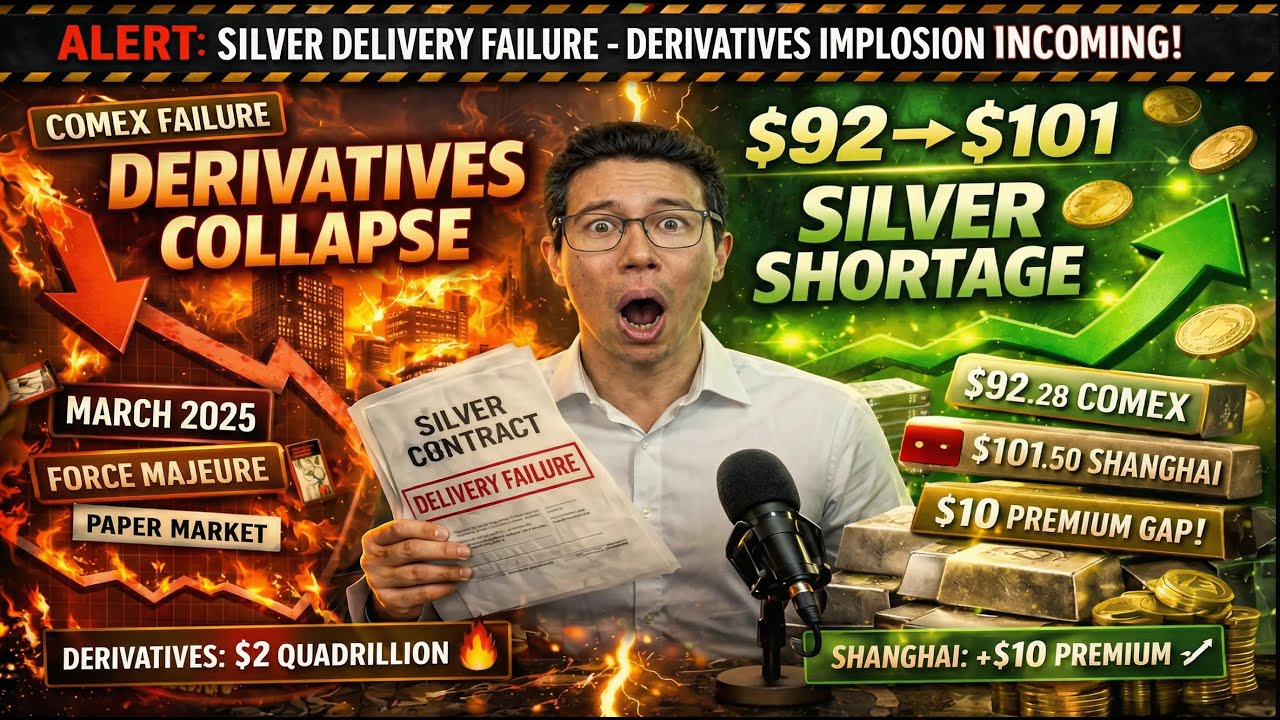 Failure to Deliver Silver Will Trigger Complete Implosion of the Derivatives Market | Bill Holter