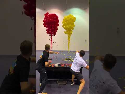Our MOST INTENSE Balloon Popping Race!!