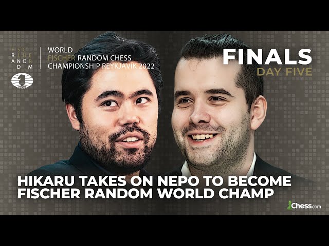 Ian Nepomniachtchi and Nakamura won, to set up finals! It's @gmhikaru vs  @lachesisq in the finals of Fischer Random. 📸 @davidllada…