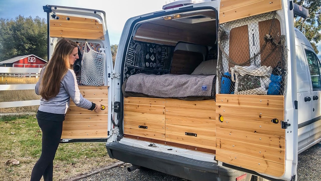 ford transit connect camper conversion