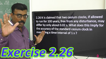 Physics Class 11 NCERT Solutions Chapter 2 Ex 2.26 Units And Measurements