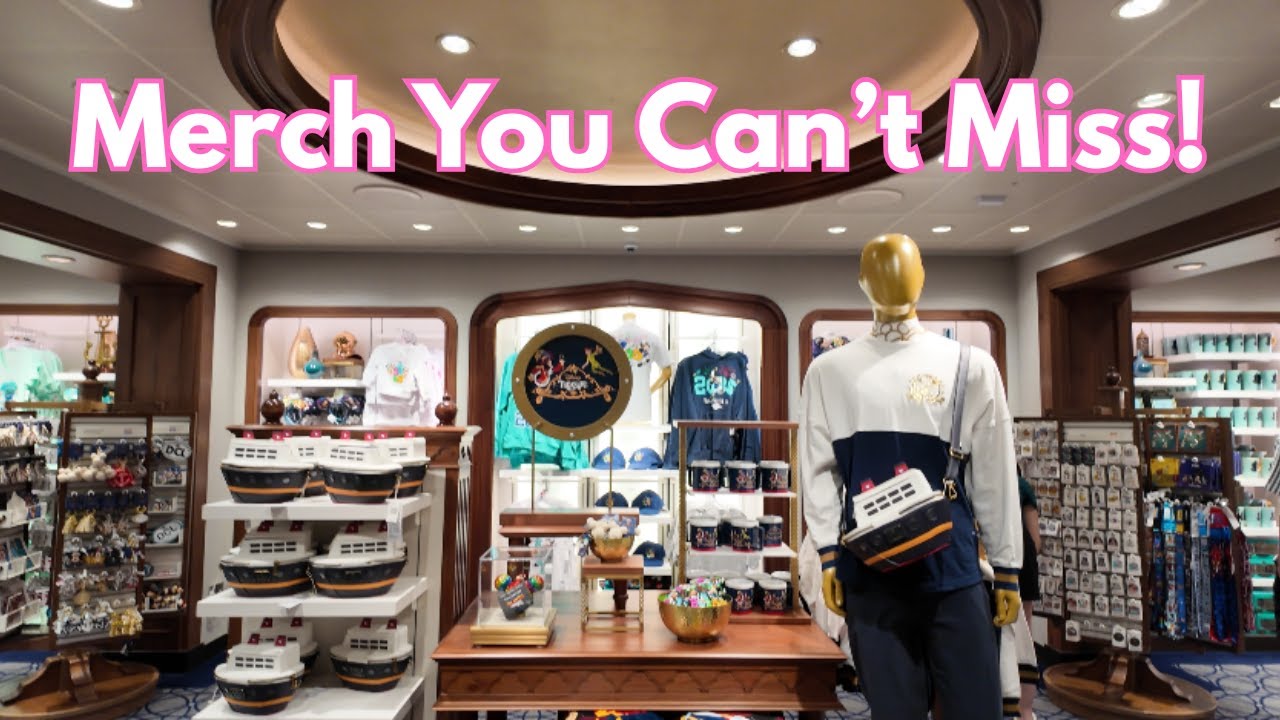 Disney Treasure Merchandise Walkthrough: 3 Must-See Shops Onboard