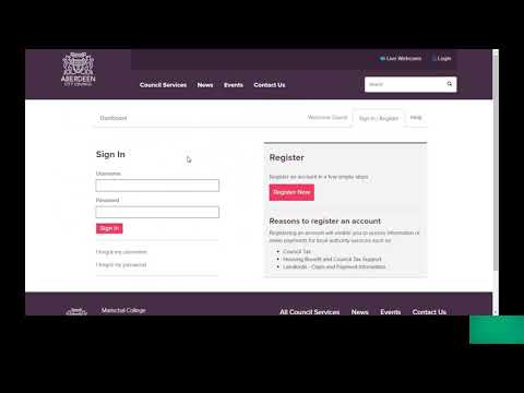 Sign up for a Council Tax and Housing Benefit self-service account