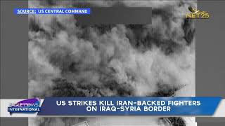US strikes kill Iran-backed fighters on Iraq-Syria border
