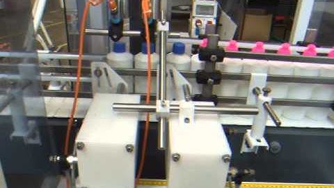Automatic linear capping machine TSA 2 in plastic material - Screw on caps