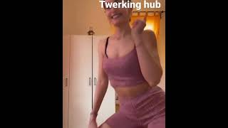 Hot Indian Chick Twerking Booty Shake