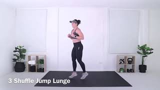 3 Shuffle Jump Lunge