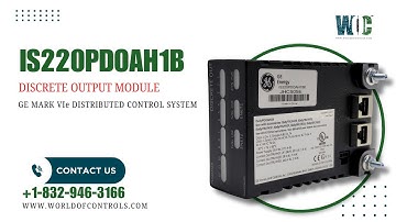 GE IS220PDOAH1B - Discrete Output Module