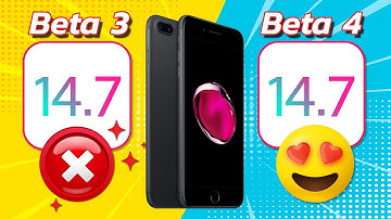 iOS 14.7 ทดสอบความเร็วและแบตเตอรี่  🔋 iOS 14.7 Beta 3 VS iOS 14.7 Beta 4 บน iPhone 7 Plus EP.519