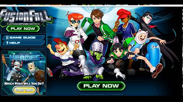 Fusion Fall New Homepage