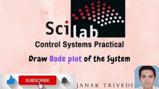 Bode plot | Basic Analysis | Control Systems | #scilab #controlsystems #bodeplot