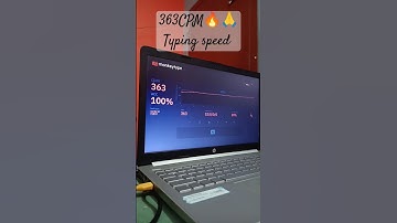 English touch typing speed 363CPM🫡😱🔥 #typing #monkeytype #shorts
