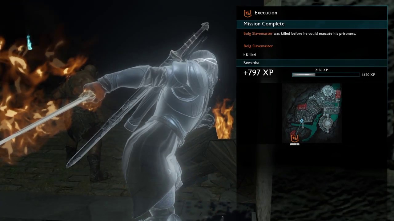 shadow of war execute a frozen enemy shadow of war execute a frozen enemy