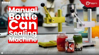 How to Use a Manual Bottle Sealing Machine
