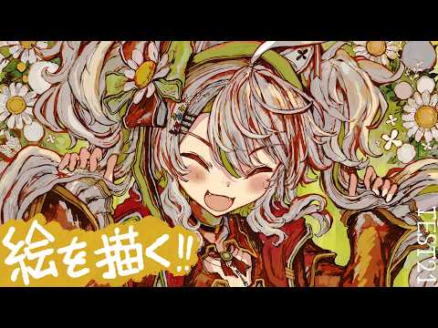 【活動再開目指して】絵を描くよ!!今日も元気にお絵描き!ベンチマークテスト配信 第21回【#鴨見カモミ/CAMOMI Camomi】 video thumb