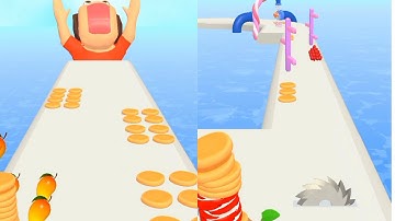 Pancake Run Mobile Game Android Gameplay Walkthrough #22