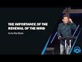 The importance of mind renewal, Curry Blake