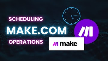 How to Schedule Scenarios in Make.com (and Count Operations)