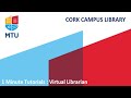 1 minute tutorials  virtual librarian